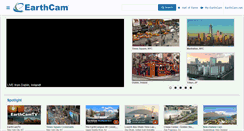 Desktop Screenshot of earthcam.com